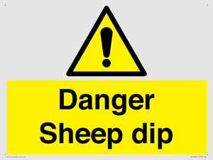 Danger Sheep dip